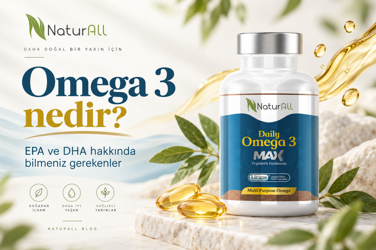 Omega 3 Nedir? EPA ve DHA Hakkında Bilmeniz Gerekenler