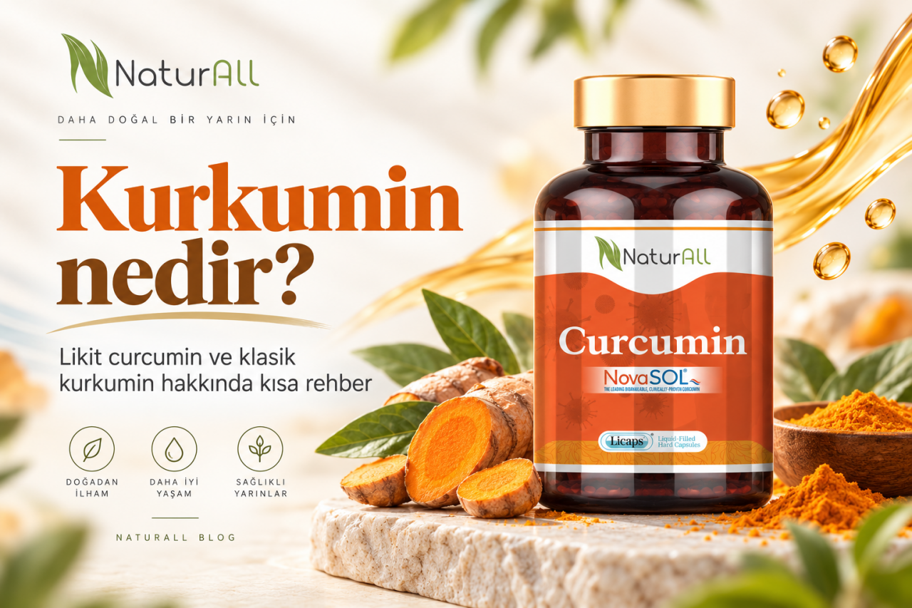 Kurkumin Nedir? Likit Curcumin ile Klasik Kurkumin Arasındaki Fark Nedir?