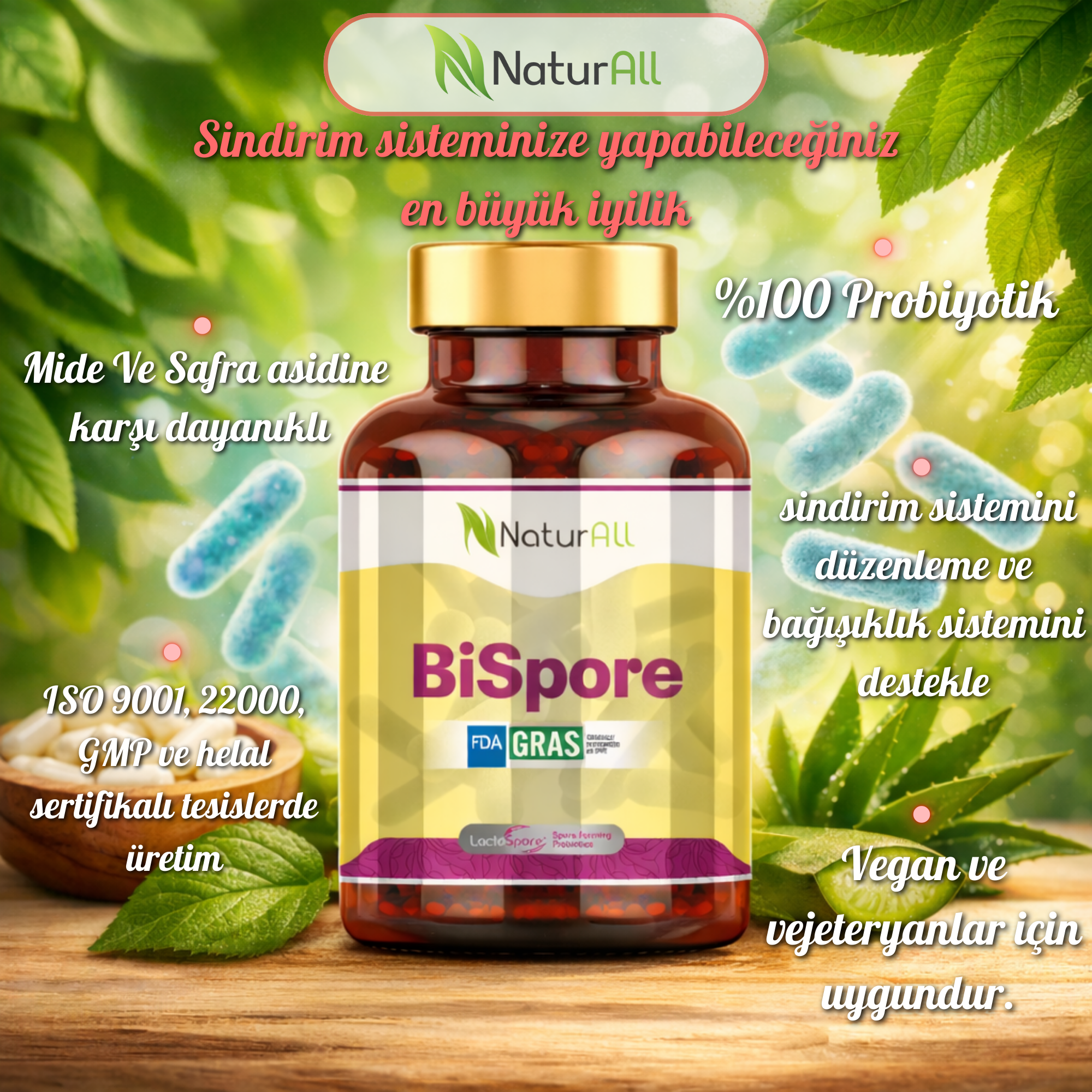 Bispore (60 Kapsül)